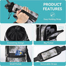 icolor Water Bottle Carrier Bag with Strap 25/32/40 oz Crossbody Bottle Holder with Phone Pocket Sling Sleeve Insulated Neoprene Water Bottle Pouch for Walking Travelling by TinyTreasures Baby Boutique