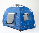 Kids Play Tent-Portable Playhouse Children House -Easy Set up Indoor Outdoor with Carry Bag for Kids-Light Strip Design for Night Use with Starry Fabric - Space for Children and Parents-Birthday by TinyTreasures Baby Boutique