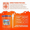 Ultra Fresh 5 Gallon Liquid Laundry Detergent Washing Soap with Spring Fresh Fabric Softener for All Machine Types, 6X Platinum, Up to 640 Loads by CozyNest Decor