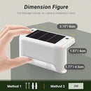 Solar Deck Lights Outdoor Waterproof 12Pack, Solar Powered Step Lights for Outside Stairs, Step, Fence, Yard, Patio, and Pathway(Warm White) by GreenHaven Gardens