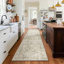 Machine Washable Kitchen Runner Rugs: 2'x10' Hallway Rug Non Slip Low Pile Stain Resistant Soft Carpet Runners for Hallways Indoor Entryway Kitchen Laundry Room Bedroom Farmhouse by TinyTreasures Baby Boutique