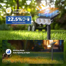 Barrina Solar Spot Lights Outdoor, 2-in-1 6500K & 2700K,360° Adjustable,3 Lighting Modes Solar Lights Waterproof, Auto On/Off 36 LEDs Landscape Spotlights for Garden Patio Yard Pool, 2 Packs by GreenHaven Gardens