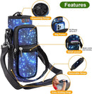 icolor Water Bottle Carrier Bag with Strap 25/32/40 oz Crossbody Bottle Holder with Phone Pocket Sling Sleeve Insulated Neoprene Water Bottle Pouch for Walking Travelling by TinyTreasures Baby Boutique