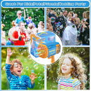 Bubble Machine Gun Kids Toys, Bubble Gun with Colorful Lights and Thousands Bubbles, Outdoor Toy Birthday Party Halloween Favors for Boys Girls Age 3 4 5 6 7 8 9 10 11 12 Years Old by TinyTreasures Baby Boutique