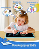 TEKFUN LCD Writing Tablet Doodle Board, 16 Inch Colorful Drawing Tablet Writing Pad, Toddler Toys for 3 4 5 6 7 8 9 Year Old Girls Boys Teen Adults, Birthday Gifts for Kids (Blue) by TinyTreasures Baby Boutique