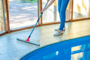 DSV Standard Professional Floor Squeegee for Concrete Floor, 24" Large Heavy Duty Squeegee for Floor, Squeegee Broom for Floor with Telescopic Handle 30”–57” for Tiles, Garage, Deck, Bathroom, Window by GreenHaven Gardens