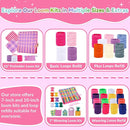 Pro 10 Inch Potholder Loom Kit for Kids & Beginners, Large Weaving Loom Crafts for Girls Age 6-12 Year Old & Adults, Gift Ideas for Birthday & Christmas, 112 Delicate Loops to Make 2 Pot Holders by TinyTreasures Baby Boutique