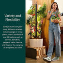 Gardyn Studio Hydroponics Growing System Kit & Vertical Indoor Garden Planter | Smart Herb Garden | Includes 16 Non-GMO Indoor Plants, Herbs, Vegetables & LED Grow Light for Your Home Gardening System by GreenHaven Gardens