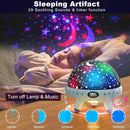 YACHANCE Night Light for Kids Room with Sound Machine Baby Night Light Star Projector White Noise Machine for Sleeping Soother Nursery Lamp 9 Natural Sounds 20 Lullabies with Remote Timer by TinyTreasures Baby Boutique