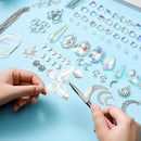IcosaMro 420PCS Sun Catcher Arts and Crafts for Adults Crystal Suncatcher Crafts Kit for Adults Suncatchers DIY Making Supplies for Indoor Window Hanging, Outdoor Garden Decor Wedding Christmas by GreenHaven Gardens