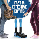 Foldable & Compact Boot Dryer & Boot Warmer with Timer, Fast 2-Hour Drying, Heavy-Duty Shoe Dryer for Work Boots, Sneakers, Gloves, Helmets & more – 2 Tube Design Everlasting Comfort by CozyNest Decor