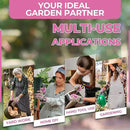 HLDD HANDLANDY Work Gloves for Women and Ladies, Leather Gardening Gloves Flexible Mechanic Working Gloves by GreenHaven Gardens