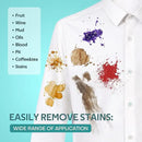 BFWood Laundry Stain Brush, Natural Soft Boar Bristles, Removes Tough Stains from Delicate Fabrics Like Knits, Cotton, and Linens, Gentle on Fabrics, No Damage by CozyNest Decor