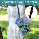 Picnic Blankets Extra Large Outdoor - Beach Blanket Waterproof Sandproof with Shoulder Strap, Machine Washable, Picnic Mat with Stakes for Grass Concert, Park, Lawn,Travel, Spring Summer. Blue by TinyTreasures Baby Boutique