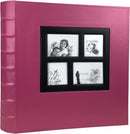 RECUTMS Photo Album 4x6 500 Photos, Large Capacity for Wedding Family Baby Leather Cover Picture Albums Holds 500 Horizontal and Vertical 4x6 Photos (Pink) by TinyTreasures Baby Boutique