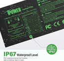 iPower 10" x 20.75" Waterproof Durable Seedling Heat Mat with Digital Thermostat Control Warm Hydroponic Plant for Indoor Gardening Germination Starting by GreenHaven Gardens