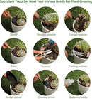 11Pcs Succulent Tools,Mini Garden Tools,Succulent Watering Tool as Plant Accessories,Succulent Gardending Hand Tools Kit for Seedling Soil,Caring Succulent,Houseplant,Gifts for Woman (No Flowerpot) by GreenHaven Gardens
