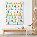 ICMOLYYENLO Boho Medieval Cat Tapestry, Abstract Atomic Starburst Geometric Aesthetic Art Wall Hanging For Bedroom Living Room Dormitory 30x40 Inches by CozyNest Decor