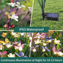 Solar Garden Lights,2packs-16LED,Outdoor Solar Powered Decor for Yard, Patio, Pathway, IP65 Waterproof Butterfly Lights by CozyNest Decor