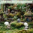 100 Pcs Mini Resin Elephants Miniature Animal Figurines Cute Elephants Fairy Garden Miniature Moss Landscape DIY Home Decor Terrarium Crafts Fairy Garden Decoration Accessories(Black,White) by GreenHaven Gardens