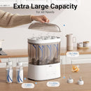Bear Bottle Sterilizer and Dryer, 2 Layers Large Electric Steam Baby Bottle Sterilizer, Fast Bottle Sanitizer and Dryer for All Bottles & Accessories, Time-Saving Design by TinyTreasures Baby Boutique