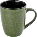 Ceramic Mugs 12oz,Large Ceramic Coffee Cups for Men, Women, Dad, Mom, Modern Coffee Mugs With Handle For Tea,Latte,Cappuccino,Cocoa. (Green 1 Pack) by CozyNest Decor