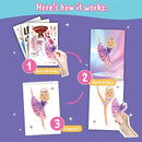 Sticker Dress Up Ballet - Sticker Activity Book for Kids. Learn Girls Fashion Design for Ballet with Stickers and Guides for Kids 5 and up. with 100+ Removable Stickers by TinyTreasures Baby Boutique