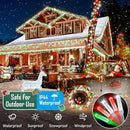 Heceltt 360 LED 118 FT Christmas Lights Outdoor, 8 Modes Christmas Lights Plug in, IP44 Waterproof Led Christmas Lights with Timer and Memory for Xmas Yard Garden Decorations (Red Green and White) by GreenHaven Gardens