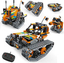 5 in 1 STEM Remote Control Building Kit, 392Pcs Blocks Erector Projects Set Toys for Kids Age 8-12, Build a Tank/Robot/AVT DIY Science Educate 6 7 9 10 11 Years Old for Boys & Girls Gift Ideas by TinyTreasures Baby Boutique