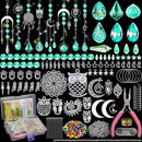 WASTROYAL 420 pcs DIY Sun Catchers Making Supplies Kit Art and Crafts for Adults Prism Hanging Decorative Suncatcher with Crystals Rainbow Maker for Indoor Windows Office Home Halloween Decor (Owl) by GreenHaven Gardens