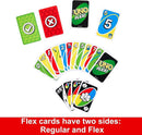 Mattel Games UNO Flex Card Game for Family Night Where Cards Change Color When Flexed in Collectible Tin Box by TinyTreasures Baby Boutique