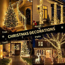 JMEXSUSS 200 LED String Lights Indoor Outdoor Clear Wire, Connectable Warm White Christmas String Lights for Bedroom, 66 Ft Twinkle Fairy String Lights Plug in for Home Wedding Tree Yard Patio Spring by GreenHaven Gardens