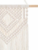 Dahey 2 Pcs Macrame Wall Hanging Woven Tapestry Wall Art Decor - Beautiful for Boho Home Decor, Apartment, Nursery, Party Decorations, 26" L×13" W, Medium by CozyNest Decor