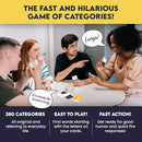 Slingz by Blue Orange Games, Fast and Hilarious Word Card Party Game of Categories for Ages 10 & Up, 2 to 7 Players by TinyTreasures Baby Boutique