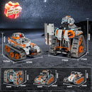 5in1 STEM Building Toys for Kids 6-14, Remote & APP Controlled Mech Robots/Heavy Tanks/Tracked Racer STEM Building Kit for Kid Science Learning, 552 Pcs DIY Building Blocks Set Gifts for Boys & Girls by TinyTreasures Baby Boutique