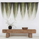 Macrame Wall Hanging Dip-Dyed Large Macrame Wall Decor Yarn Tapestry 57" W x 41" L For Headboard Bedroom Living Room Boho Fiber Home Art by CozyNest Decor