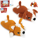 Crochet Kit for Beginners, 2 Adorable Corgi Dog Crochet Animals Kits, Easy Beginner Crochet Kit for Adults & Kids, Women & Men, DIY Craft Knitting Kit with All Supplies by TinyTreasures Baby Boutique