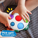 LiKee Fidget Popper Sensory Baby Toys for 10+ Months, Push and Popping Busy Board, Montessori Toys for 1+ Years Old, Airplane Car Travel Toy for Toddlers 1-3 Stress Relief (Turtle) by TinyTreasures Baby Boutique