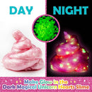 Original Stationery Unicorn Slime Kit for Girls 7 & Up – Create Amazing Glow in The Dark Slime for Kids, Kit Girl Unicorn Stationery Toy Glow Dark. by TinyTreasures Baby Boutique