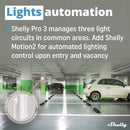 Shelly Pro 3 | Wi-Fi & LAN, 3-Channel Smart Relay | Home & Facility Automation | Compatible with Alexa & Google Home | iOS Android App | Lights Automation | Controller for Motorized Valve by GreenHaven Gardens