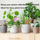 4-Pack Self-Watering Terracotta Spikes for Plants, Automatic Plant Watering Stakes, Keeps Plants Hydrated While You're Away, Ideal for Indoor & Outdoor Use (Elephant Design) by GreenHaven Gardens