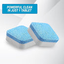 Air Jungles Dishwasher Cleaner Tablets 24 Count, Fragrance Free, Deep Cleaning Descaler Pods, Clean Dishwasher Machine, Remove Limescale, Hard Water, Calcium, Odor, 12 Month Supply by TinyTreasures Baby Boutique