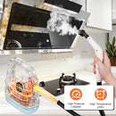 Handheld Steam Cleaner [One Click Clean] Steamer for Cleaning 10-in-1 High Pressure Steam Cleaner for Home/Car Detailings/Fabric etc. Separate Design|Digital Display|Two Cleaning Methods by TinyTreasures Baby Boutique