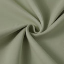 KEQIAOSUOCAI Sage Green Pinche Pleat Curtains 45 Inches Long Thermal Insulated Dark Black Out Short Drapery for Bedroom Light Blocking Window Covering Room Darkening Drapes for Nursery 40x45 2 Pieces by TinyTreasures Baby Boutique