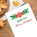 SHLINCO Handprint Keepsake DIY Kit, Baby's First Christmas Keepsake, Winter Decoration, Family Footprint Art for Kids, 7.8x9.8 Inch Canvas, Suitable For Desktop Wall Ornaments by TinyTreasures Baby Boutique