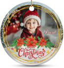 Personalized Baby Christmas Ornament 2025 - Custom Photo Ornament for New Babies - Sweet New Parents, Mom, Dad Keepsake - Christmas, Birthday Gift for Newborn, Boy, Girls, Mom, Dad, Family by TinyTreasures Baby Boutique