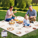 59x59 Baby Play Mat, Foldable Baby Mat for Floor Tummy Time and Crawling, Waterproof & Anti-Slip Reversible Portable for Toddler Infant by TinyTreasures Baby Boutique