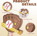 WERNNSAI Baseball Piñata - Baseball Piñata Bundle with Blindfold and Bat Sports Birthday Party Decorations for Boys Kids Pull String Baseball Gloves Piñata Family Games Baseball Party Supplies by TinyTreasures Baby Boutique