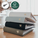 Elegant Linen Photo Album - 200 Acid-Free Pockets for 4x6 Pics - Perfect for Weddings & Gifts by TinyTreasures Baby Boutique