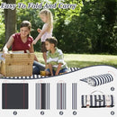Picnic Blankets 80" x 60" Extra Large Outdoor Blanket Sand Free Foldable with Carry Strap for Beach, Camping, Park Grass, Hiking, Travel, Concerts, Indoors by TinyTreasures Baby Boutique